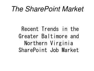 The SharePoint Market