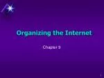 Organizing the Internet