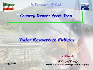 Water Resource&amp; Policies