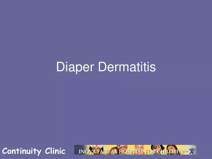 diaper dermatitis