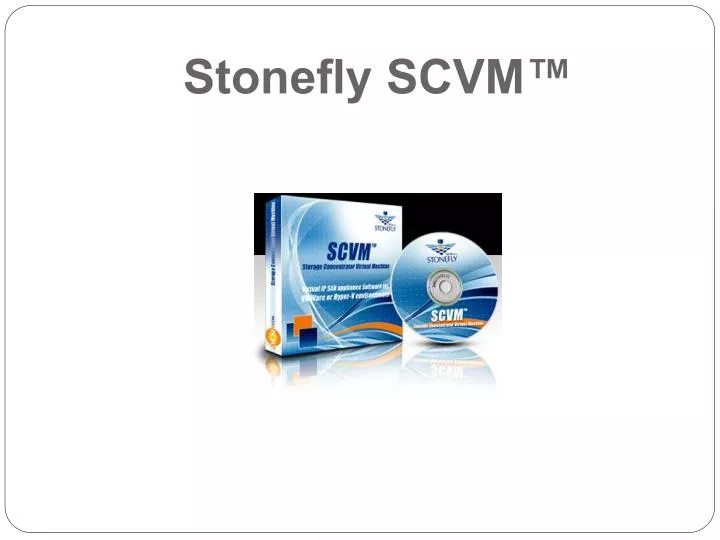 stonefly scvm