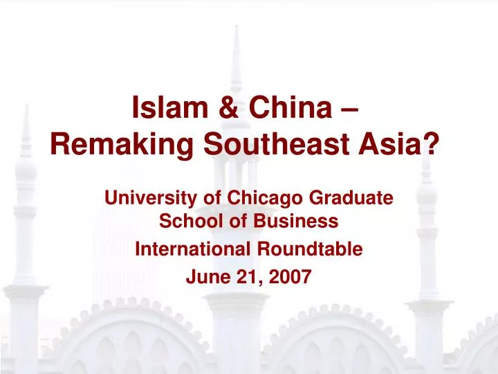 islam china remaking southeast asia