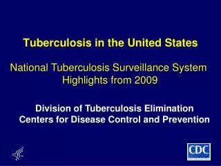 Tuberculosis in the United States