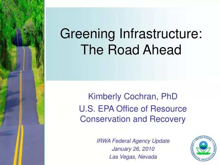 greening infrastructure the road ahead