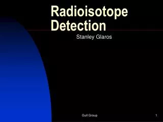 Radioisotope Detection