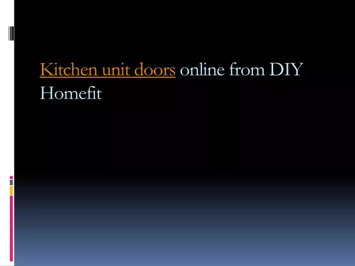 kitchen unit doors online from diy homefit