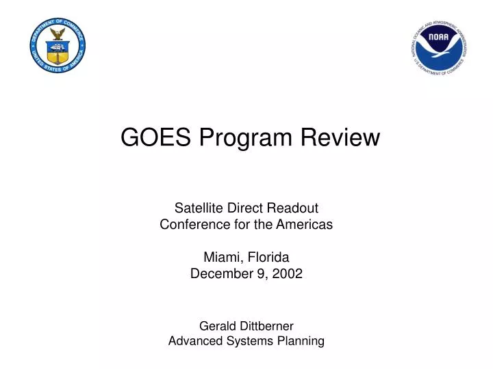 goes program review