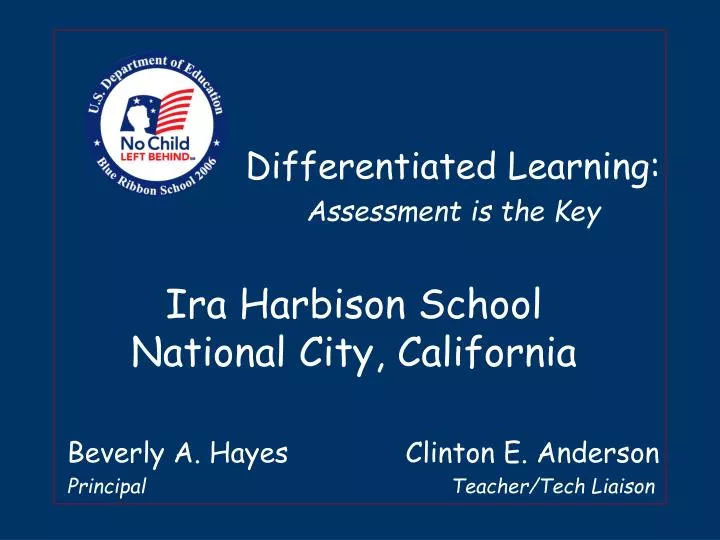 ira harbison school national city california