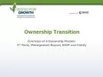 Ownership Transition - slide 1