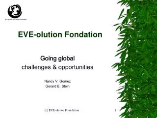 EVE-olution Fondation
