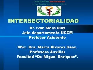 intersectorialidad