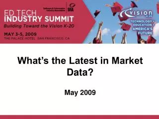 What’s the Latest in Market Data?
