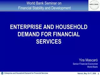 World Bank Seminar on Financial Stability and Development