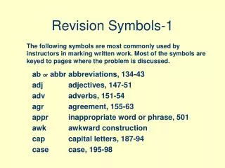 Revision Symbols-1