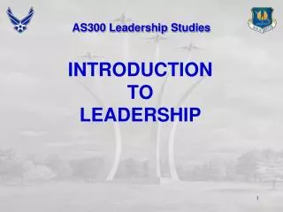AS300 Leadership Studies