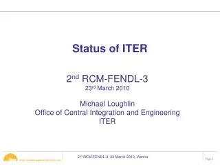 Status of ITER