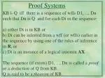 Proof Systems - slide 1