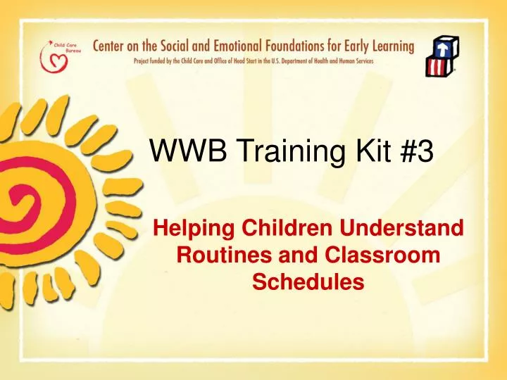 wwb training kit 3