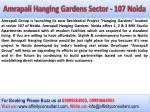 Amrapali New Project Noida | Amrapali Hanging Gardens Sector