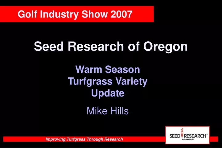 seed research of oregon