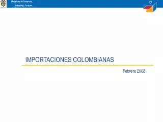 IMPORTACIONES COLOMBIANAS