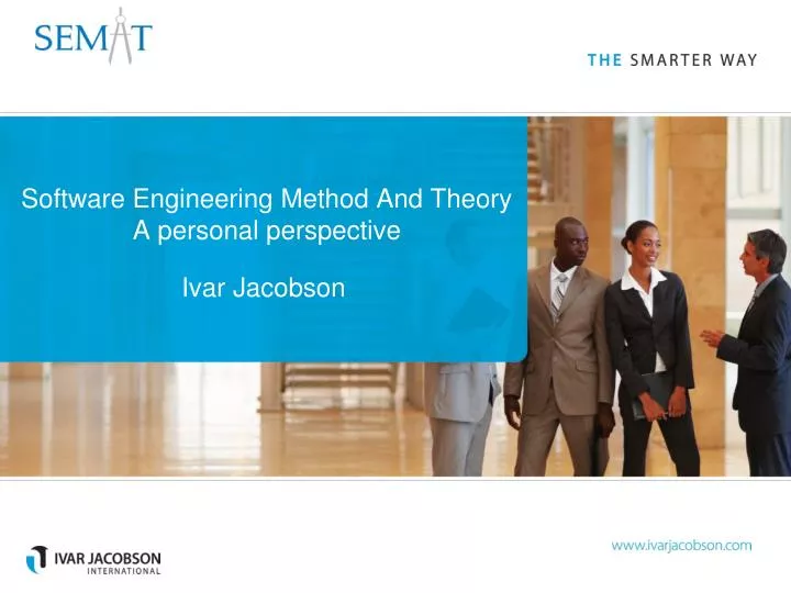 software engineering method and theory a personal perspective