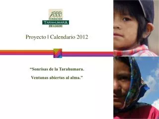 Proyecto | Calendario 2012