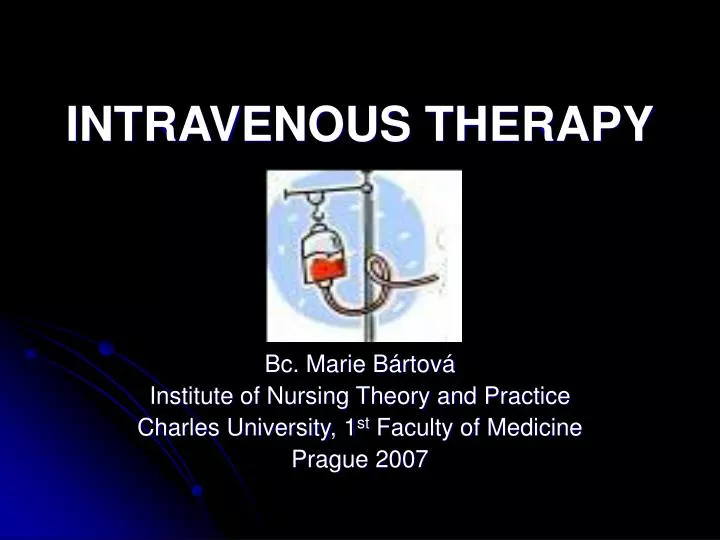intravenous therapy