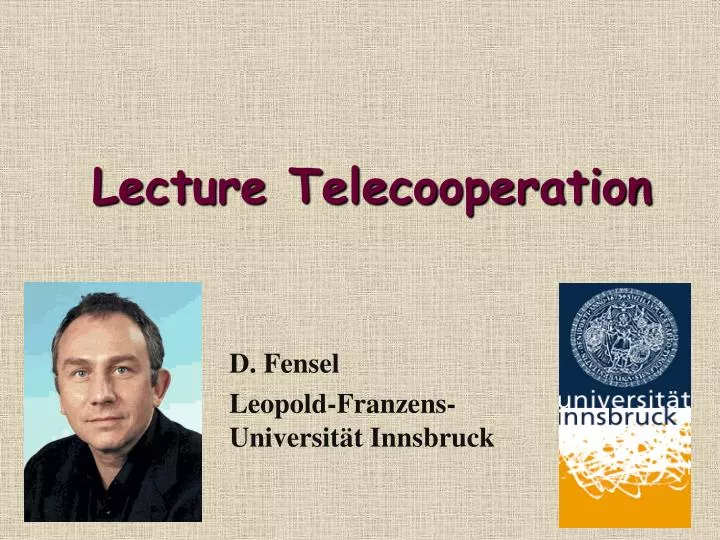 lecture telecooperation