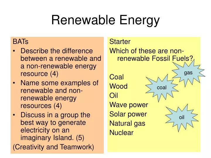 PPT - Renewable Energy PowerPoint Presentation, free download - ID:693206