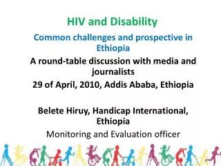 HIV and Disability