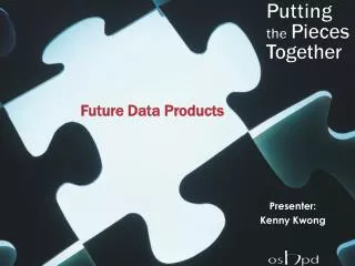 Future Data Products