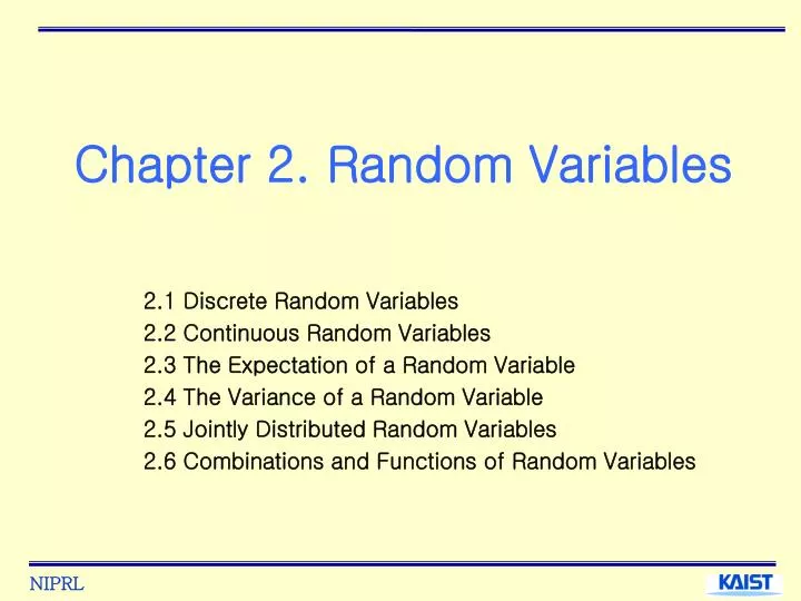 chapter 2 random variables