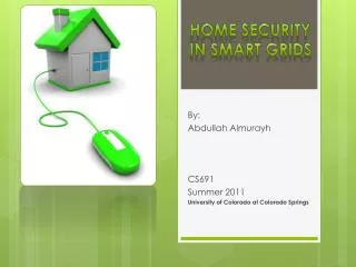 Home Security In Smart Grids