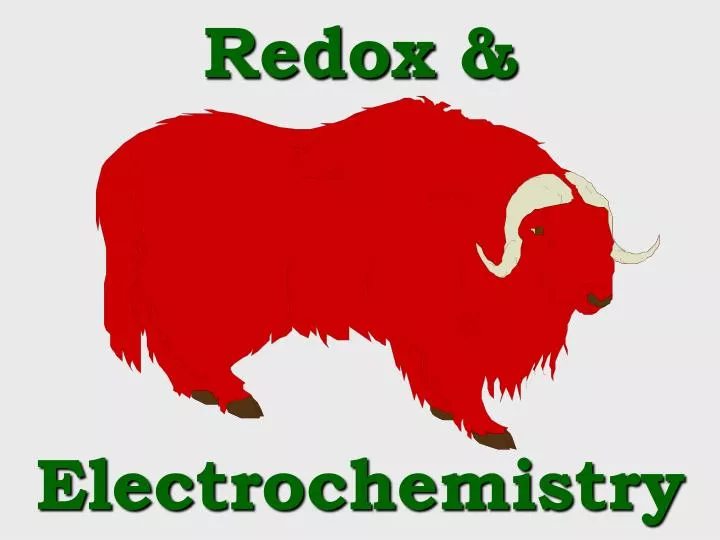 redox electrochemistry