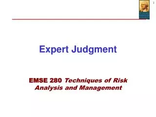 Expert Judgment