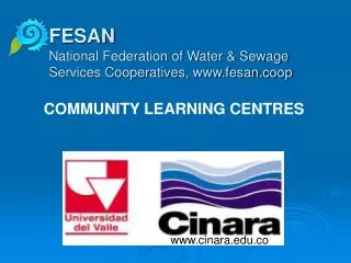 National Federation of Water &amp; Sewage Services Cooperatives, www.fesan.coop