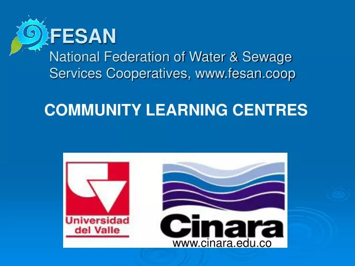 national federation of water sewage services cooperatives www fesan coop