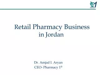 R etail Pharmacy Business in Jordan