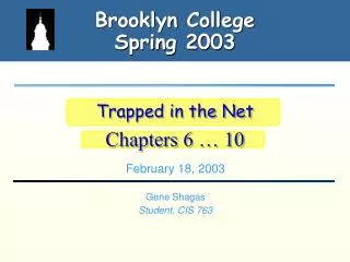 Brooklyn College Spring 2003