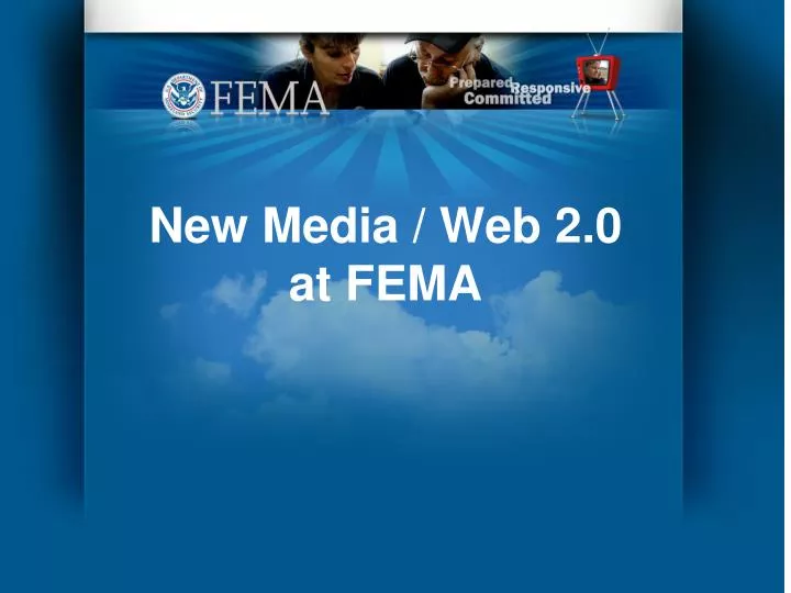 new media web 2 0 at fema