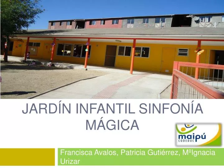 jard n infantil sinfon a m gica