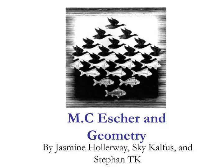 m c escher and geometry