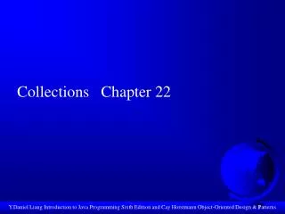 Collections Chapter 22