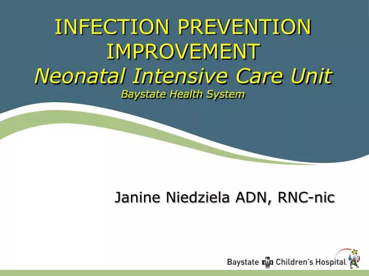 infection prevention improvement neonatal intensive care unit baystate health system