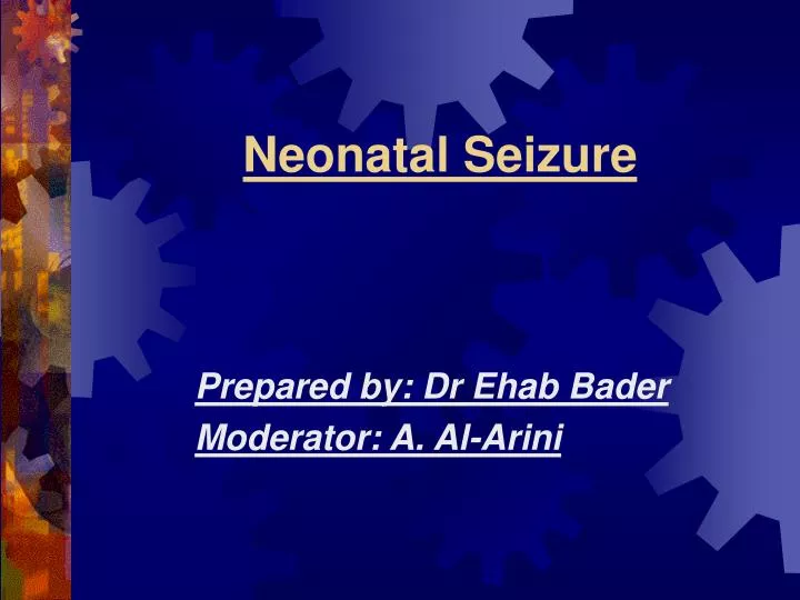 neonatal seizure