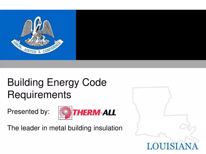 building energy code requirements