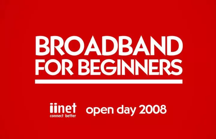 broadband for beginners module 1
