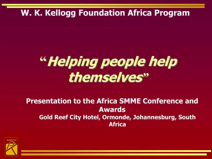 w k kellogg foundation africa program