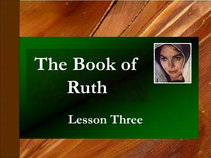 the book of ruth